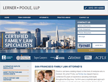 Tablet Screenshot of cafamilylaw.com